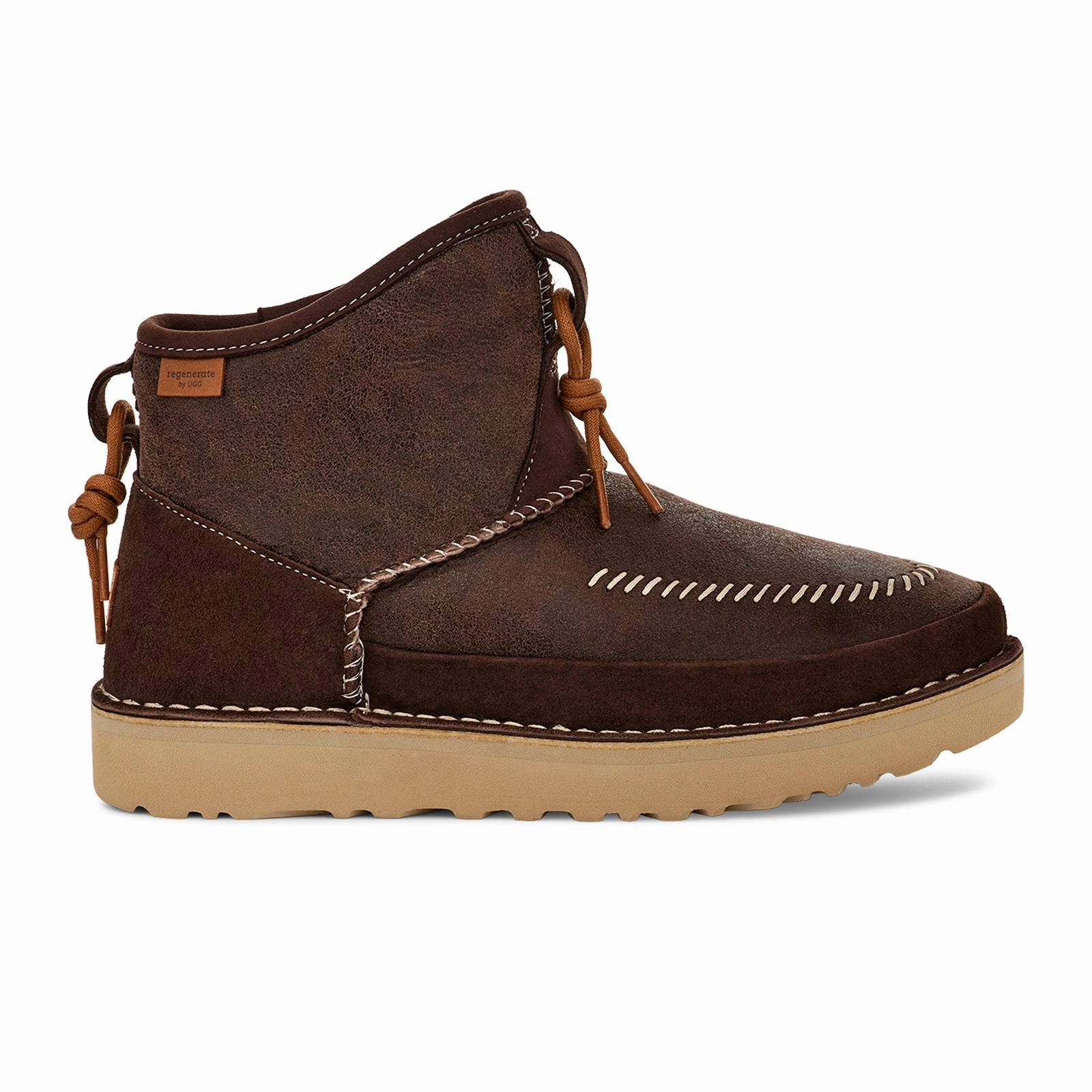 UGG Campfire Crafted Regenerate (Men) - Burnt Cedar Venice Leather Casual Shoes