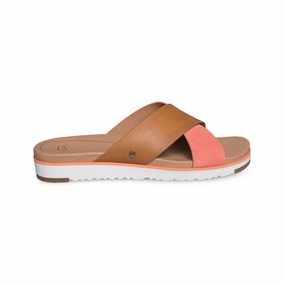 UGG Kari Fusion Coral Flip Flops - Women's Flip Flops Smell Bad