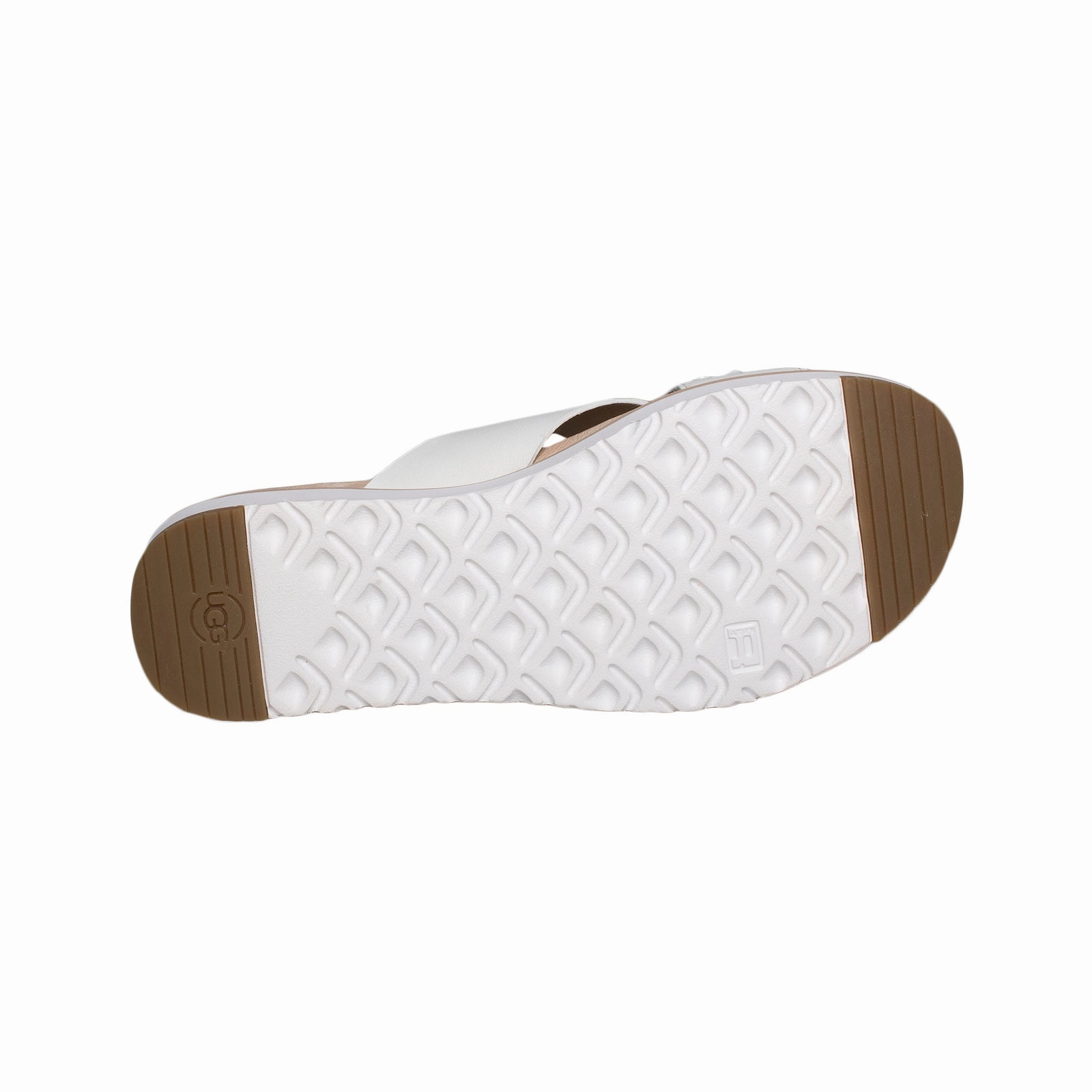 UGG Kari Studded Bling White Flip Flops - Women's Flip Flops At Whole Foods