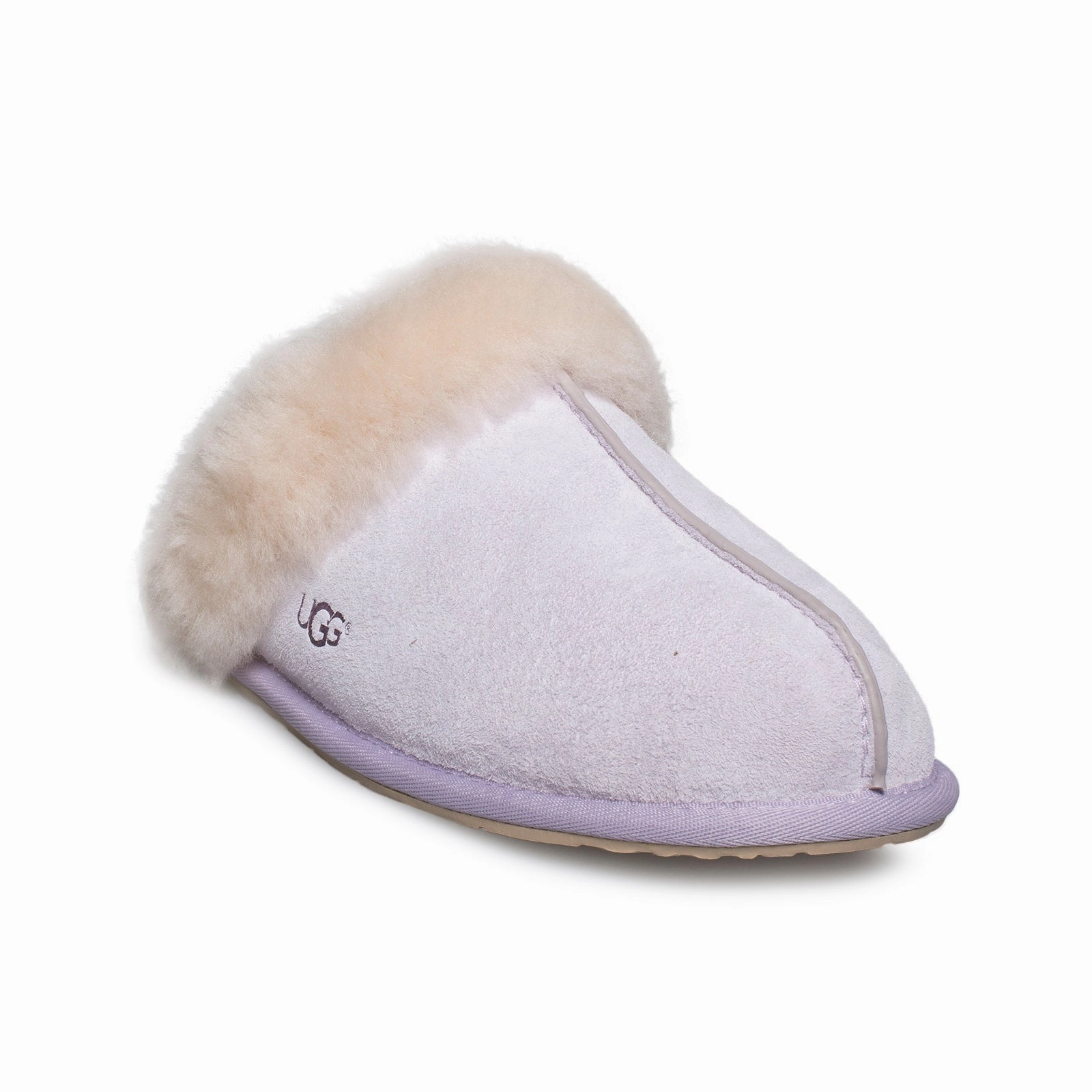 Shower Slip On Slides UGG Scuffette II Lavender Fog Slippers - Women's