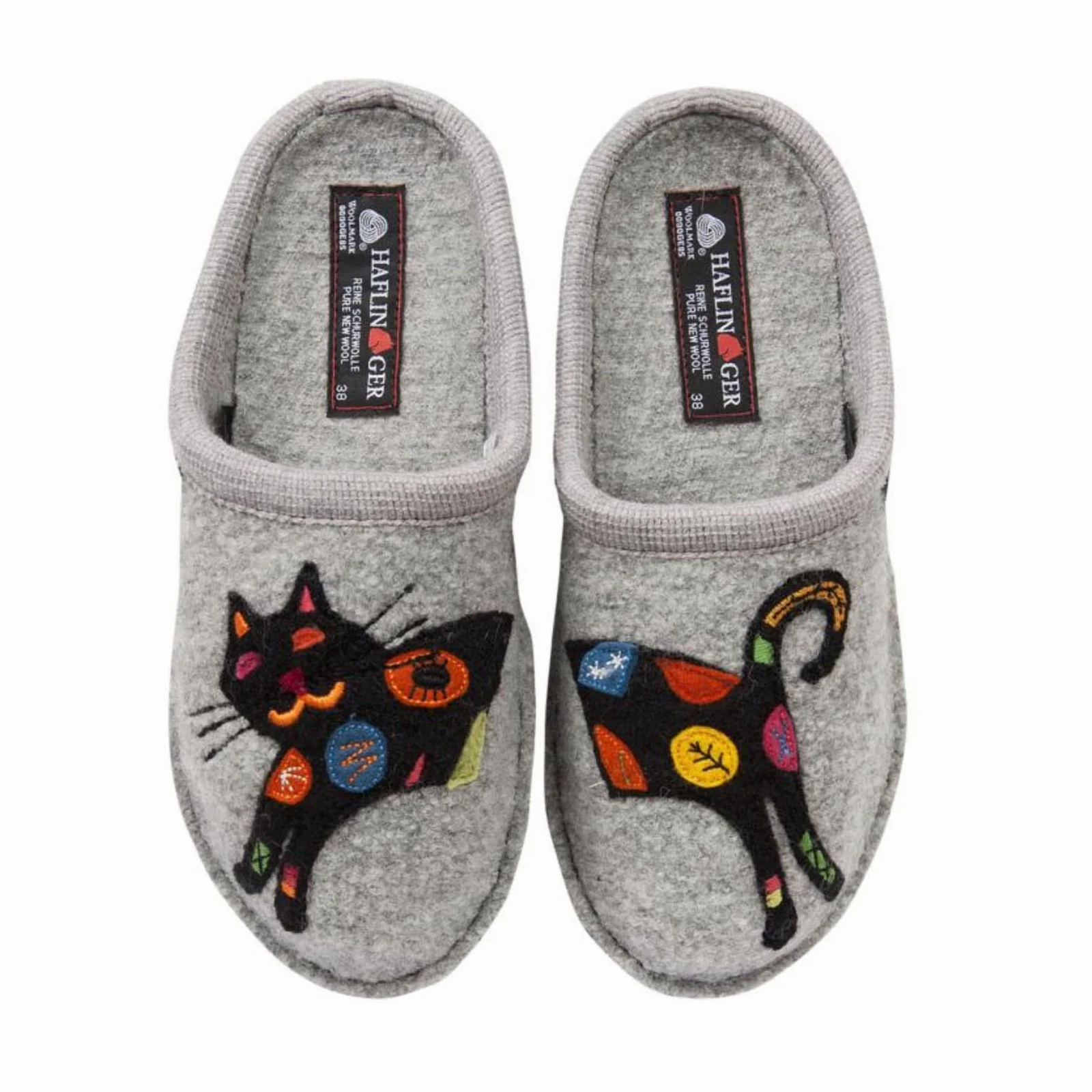 Coolest Slides Haflinger Sassy Slipper (Women) - Silver Grey