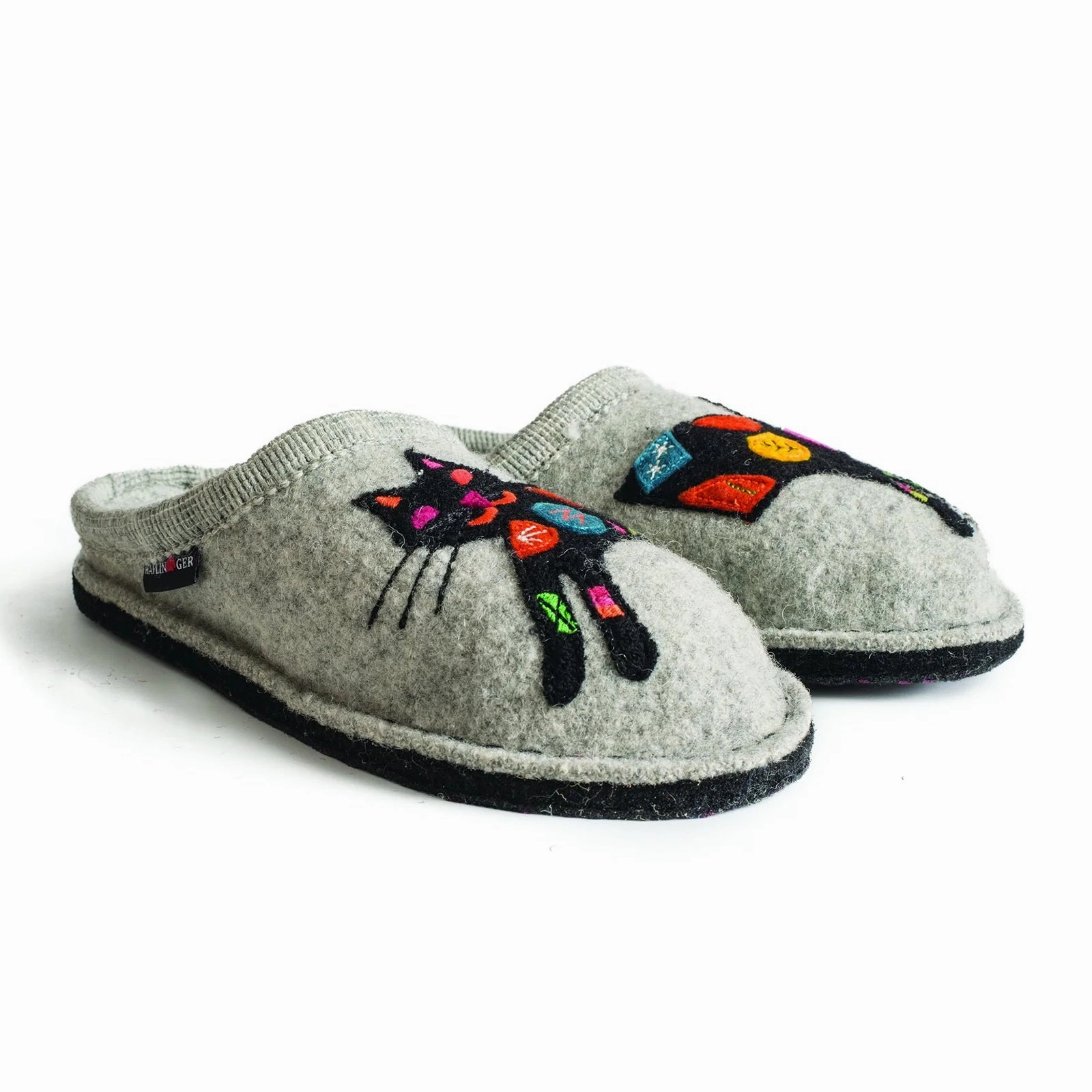 Ariet Slippers Haflinger Sassy Slipper (Women) - Silver Grey