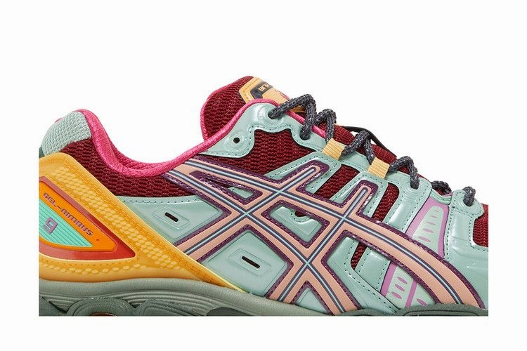 Asics Gel-nimbus 23 Knit Running Shoes ASICS GEL-Nimbus 9 Brain Dead Rio Red