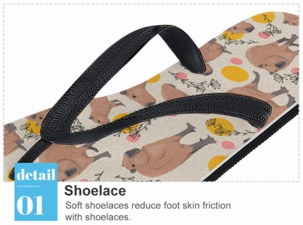 Custom Comfortable Flip Flops Thong Sandals  Design Your Own Customshoes Flip Flops Bar