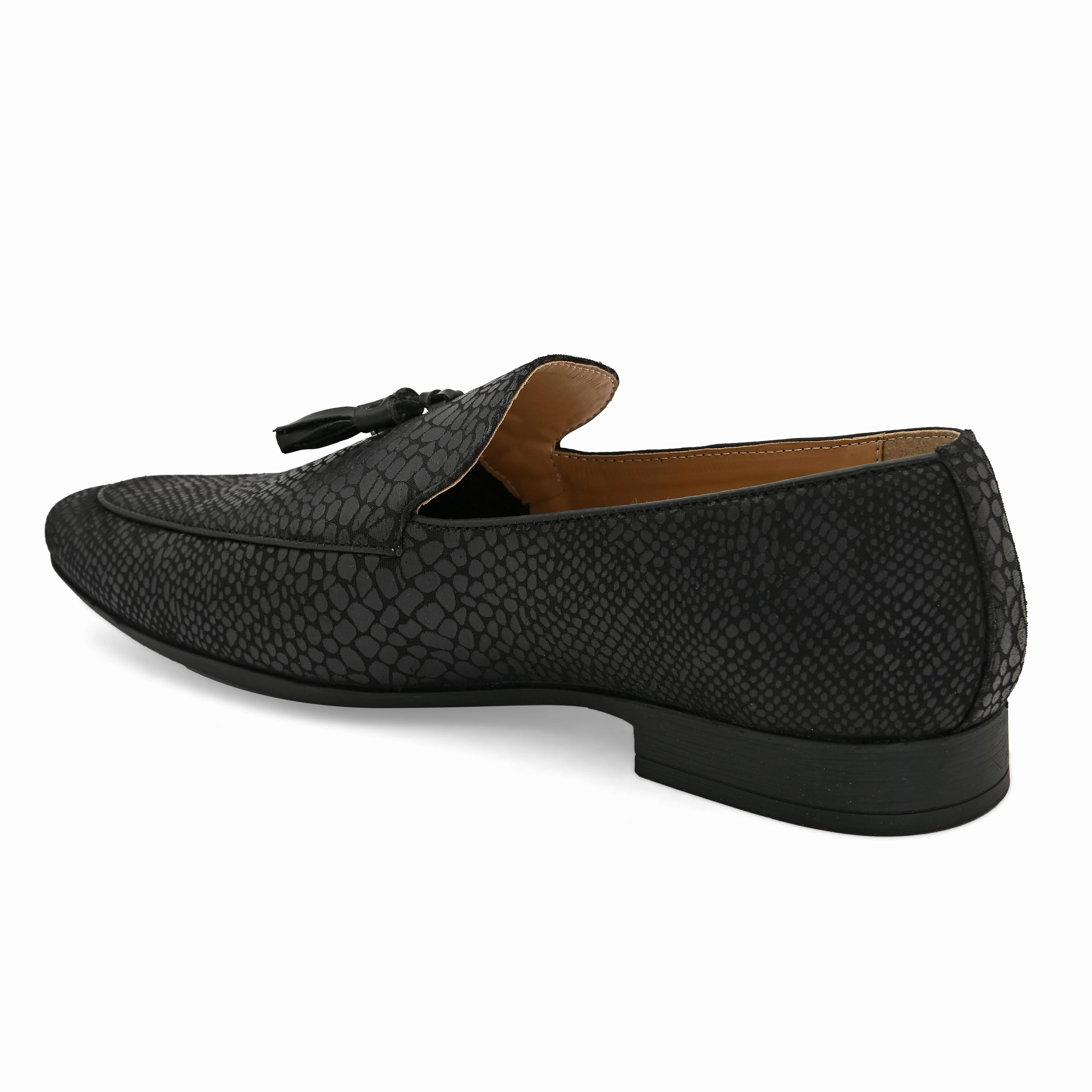 Dabble Black Textured Loafers Bass Loafers Sizing