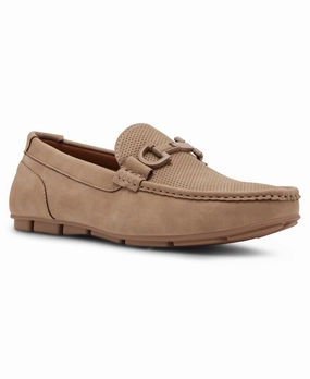 M-SEALLO TAUPE SUEDE LOAFERS & MOCCASSINS Bobbies Loafers