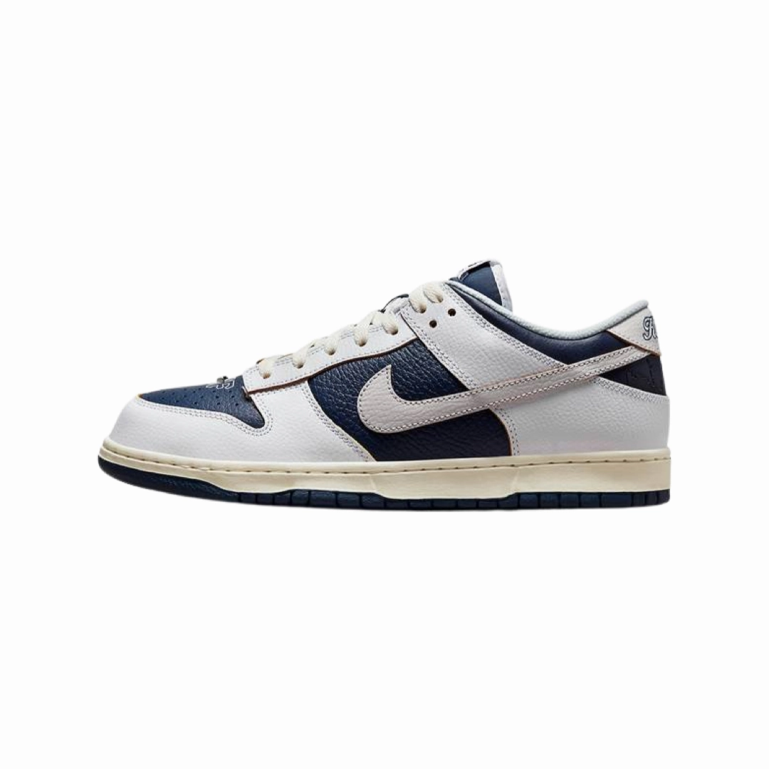 Nike SB Dunk Low HUF New York City White Vast Grey Midnight Navy Asics 2015 Running Shoes