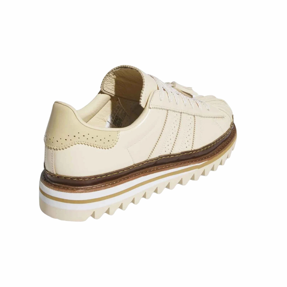 Leather Shoes Adidas Adidas Superstar x CLOT by Edison Chen Star Cream White