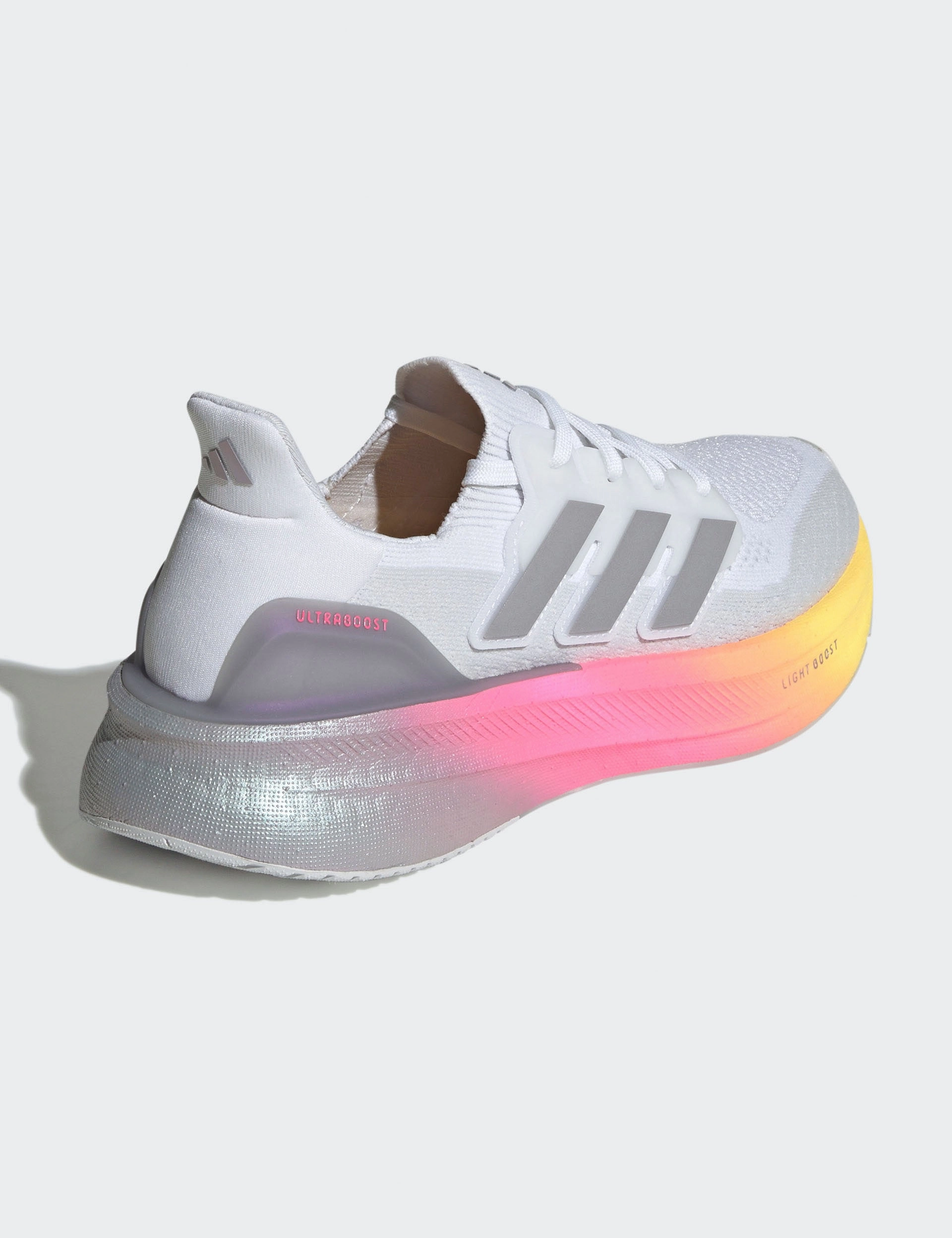 Adidas Holographic Shoes Ultraboost 5 Shoes - Cloud White/Glory Grey/Lucid Pink