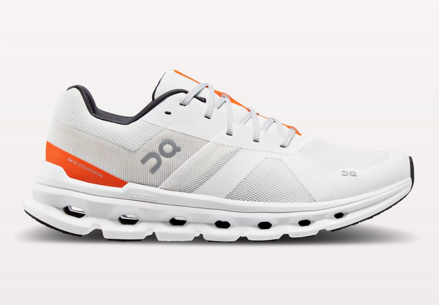 Running Tennis Shoes Sale On Mens Cloudrunner Wide- Undyed White/Flame (56.98037)