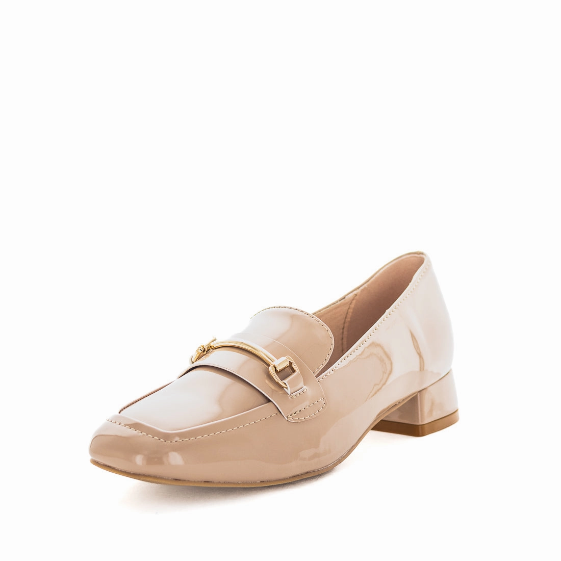 Sketcher Loafers Wilde Serra Women's Slip Ons - Nude Patent