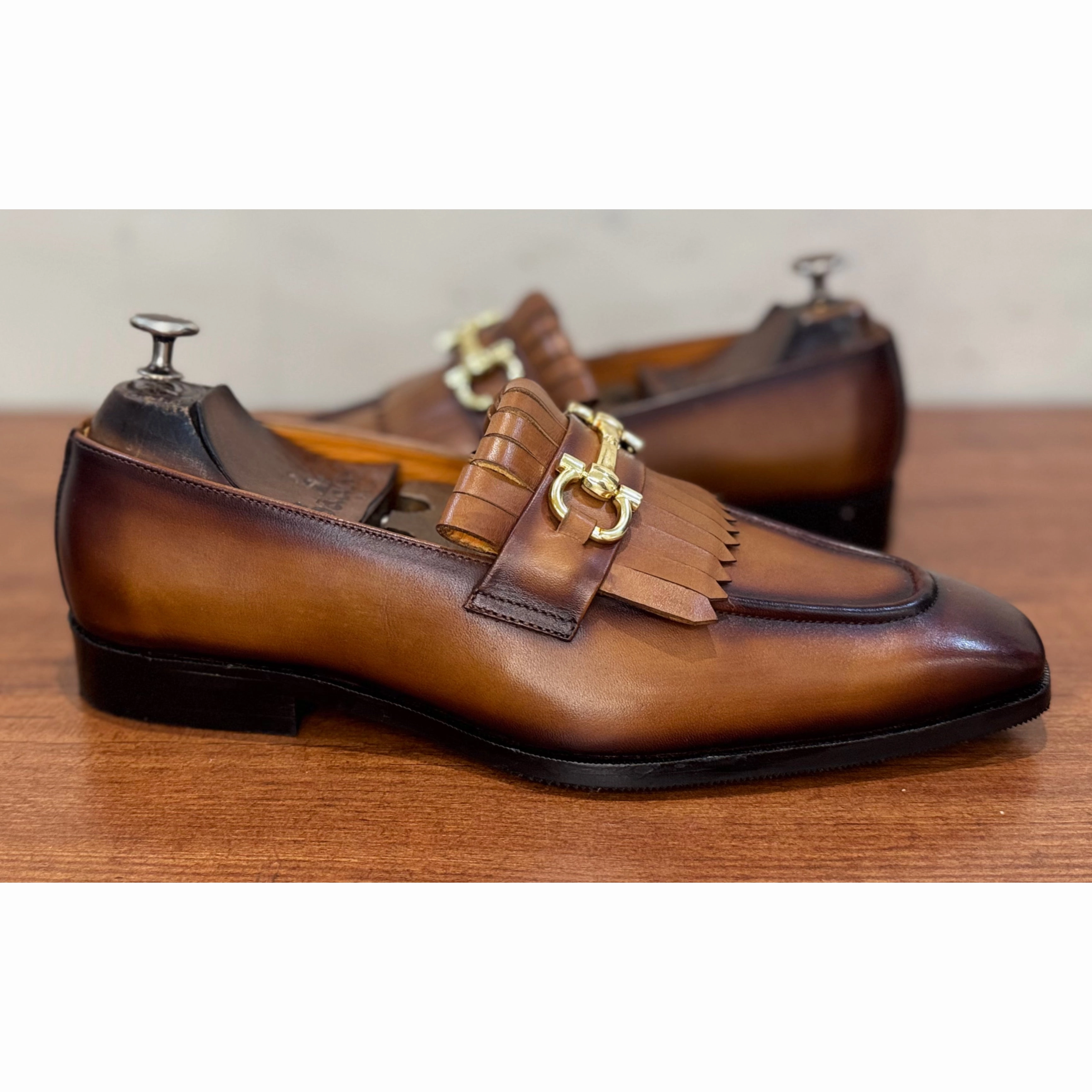 Horsebit Loafers With Fringes Lauren Ralph Lauren Loafers