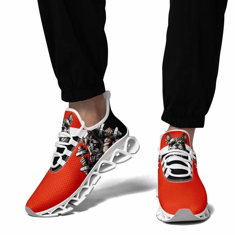 Sneakers With Jeans Unique Gift,Personalized Gothic Cloud Sneakers, Custom Skull Shoes, Breathable and Comfortable Shoes