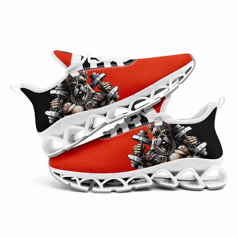 White Canvas Sneakers Unique Gift,Personalized Gothic Cloud Sneakers, Custom Skull Shoes, Breathable and Comfortable Shoes