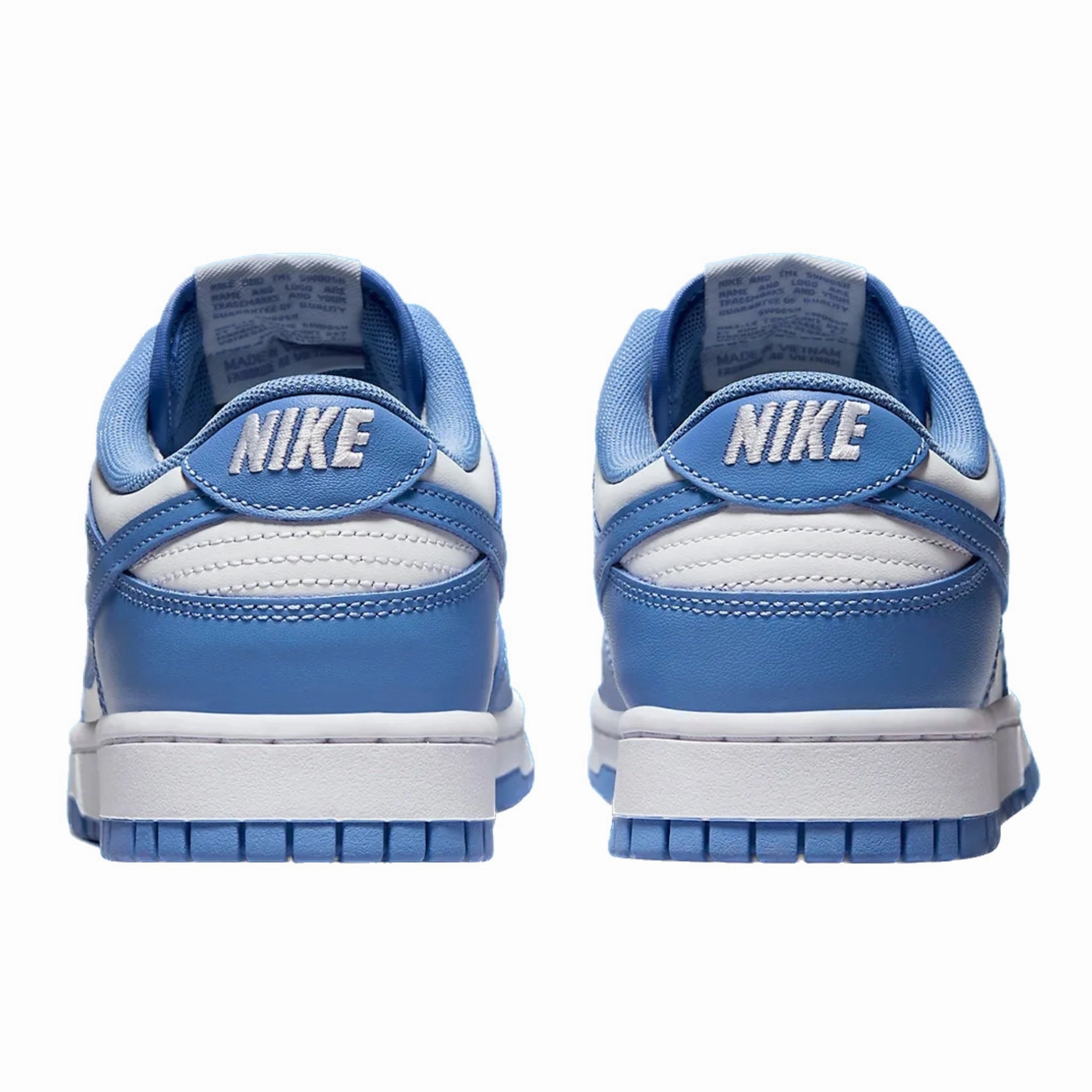 Nike Dunk Low Polar Blue White Asics Rubber Spikes Cricket Shoes