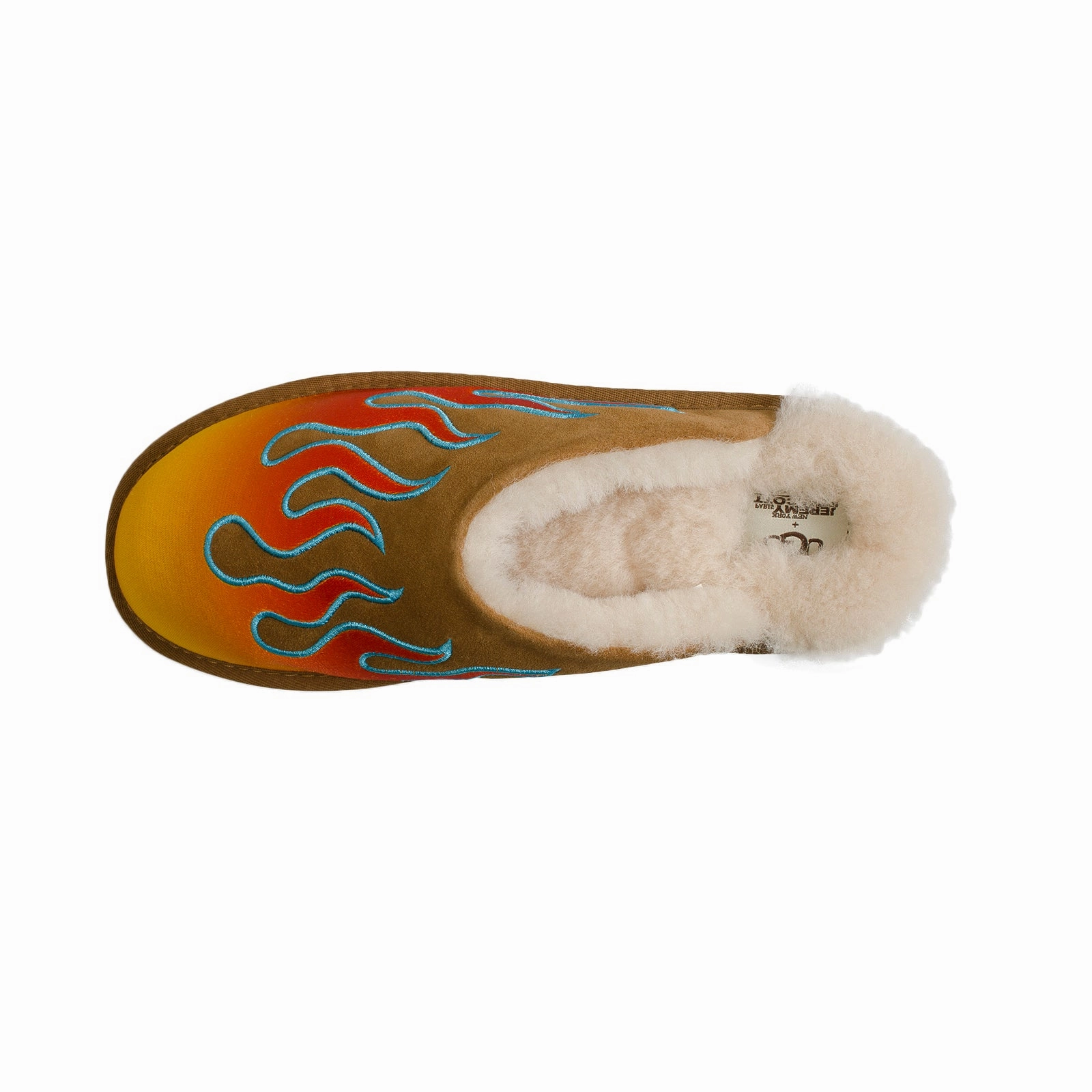 UGG Coquette Flames Jeremy Scott Chestnut Slippers Mickey Mouse Slides