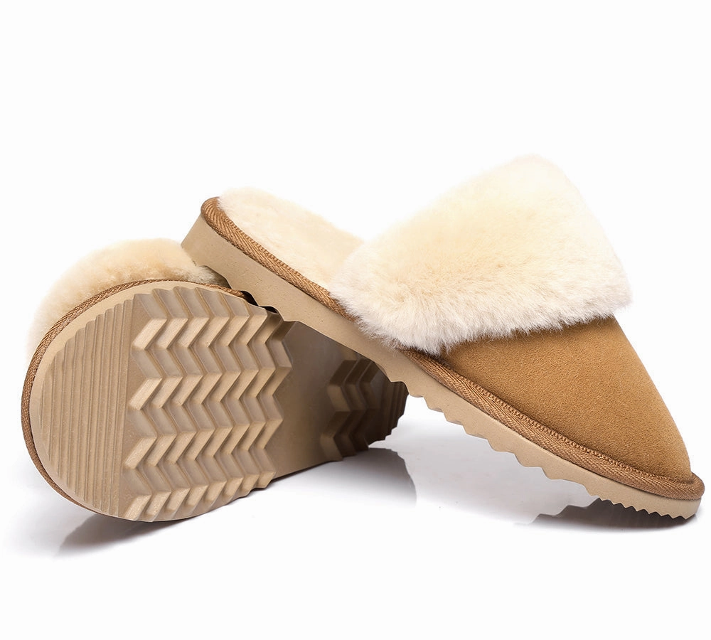 Urban UGG UGG Slippers Australian Made Sheepskin Wool Collar Scuff The Ruby Slippers New Orleans