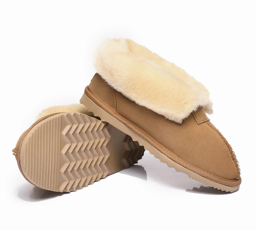 Urban UGG UGG Slippers Australian Made Sheepskin Wool Mallow Cozy Slippers With Nut Logo
