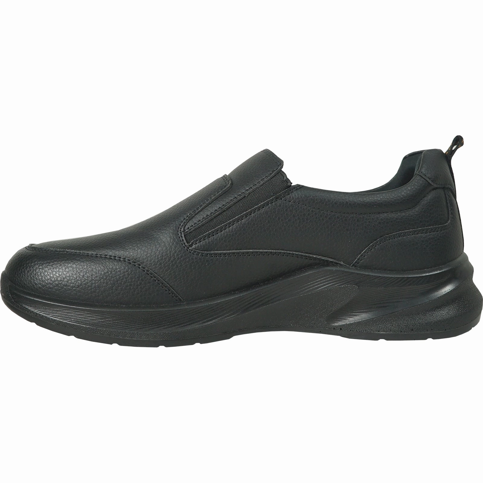 Casual Shoes For Men And VANGELO Women Slip Resistant Shoe ARIA-3 Black  - Wide Width Available