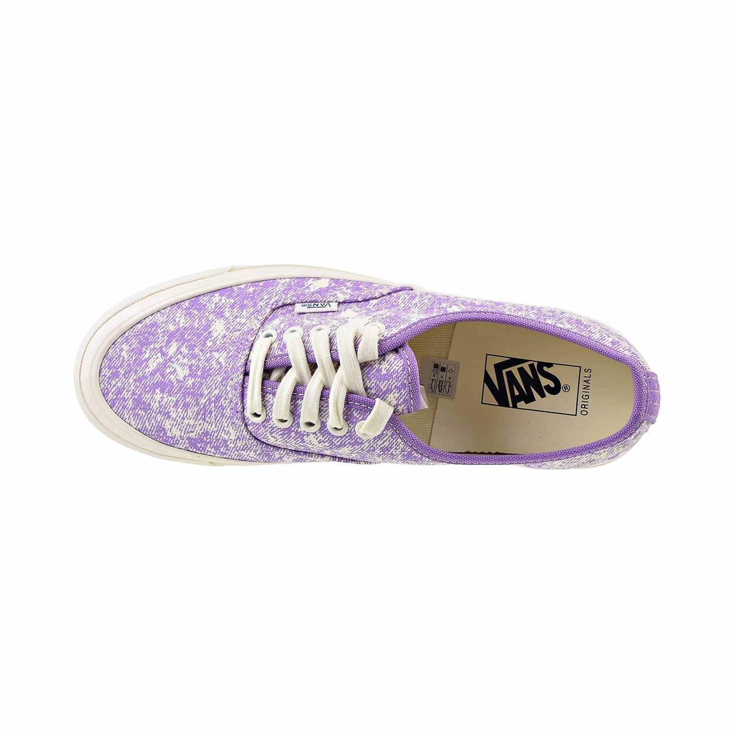Vans OG Authentic LX Men's Shoes Acid Wash English Lavender-Marshmallow Vl Court 3.0 Casual Shoes