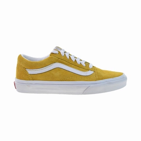 Vans Old Skool 'Pig Suede' Men's Shoes Mango Mojito-True White Casual Shoes For