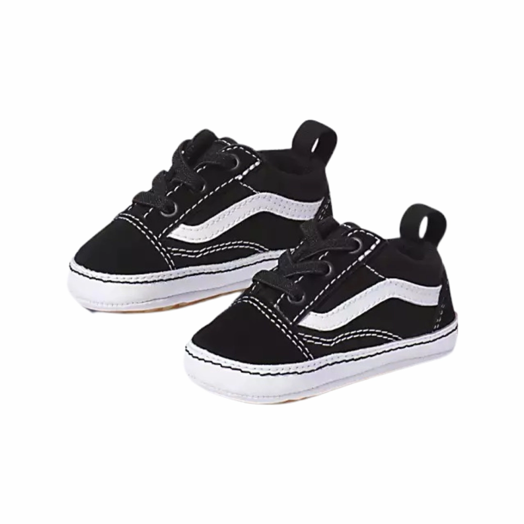 Vans Old Skool Crib Bootie Black White Asics Shoe Store Near Me