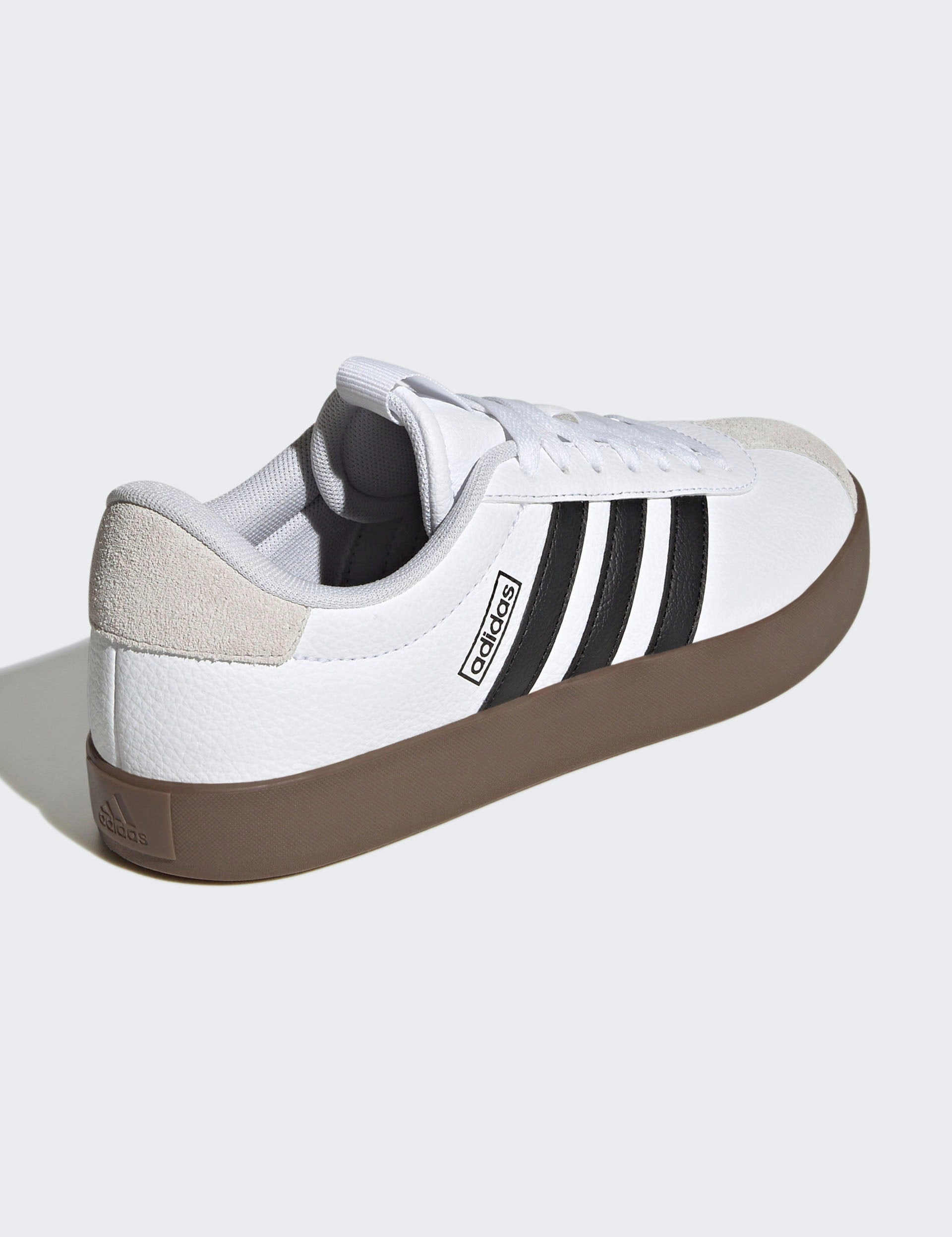 Adidas Vs Pace 2.0 3-stripes Branding Synthetic Nubuck Shoes VL Court 3.0 Shoes - Cloud White/Core Black/Grey One