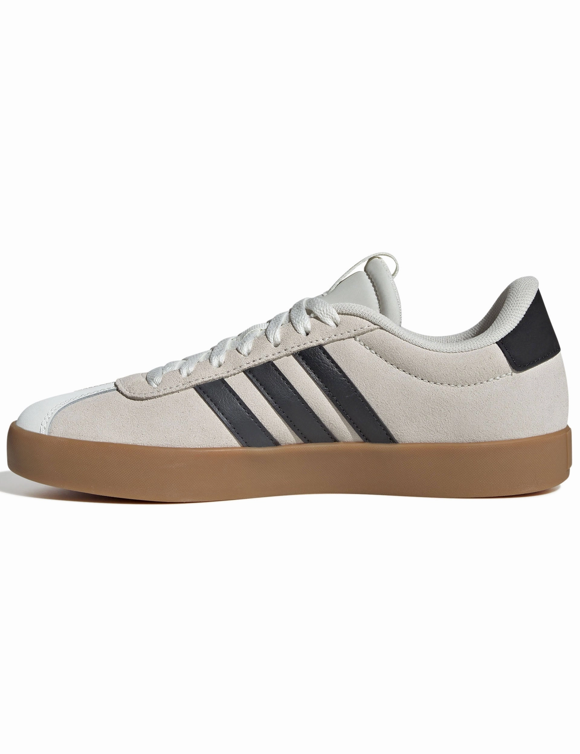 VL Court 3.0 Shoes - Off White/Grey Six/Gold Metallic Adidas Adios Running Shoes