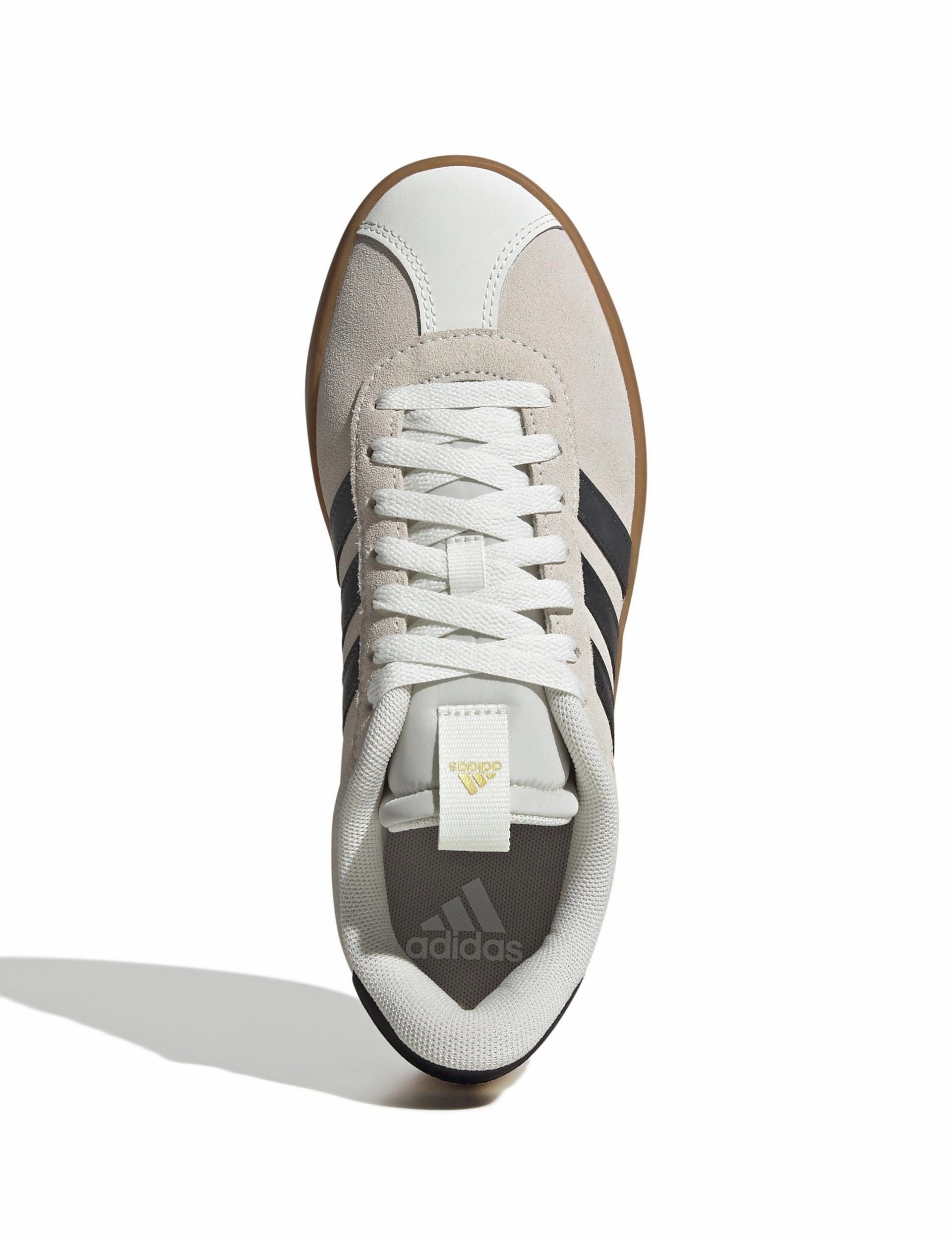 Adidas Hamburg Shoes VL Court 3.0 Shoes - Off White/Grey Six/Gold Metallic