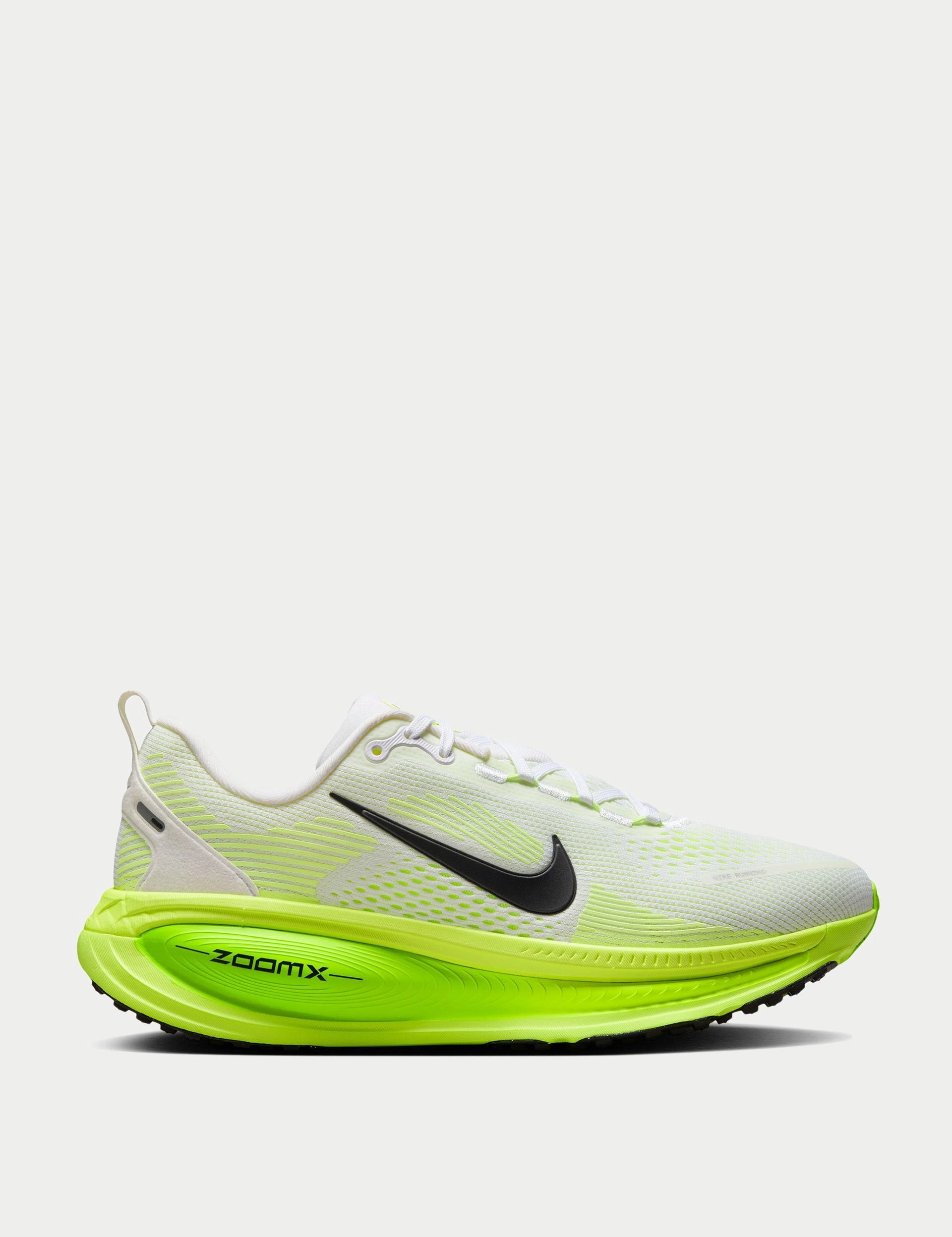 Vomero 18 Running Shoes - White/Electric Green/Volt/Black Asics Netball Shoes