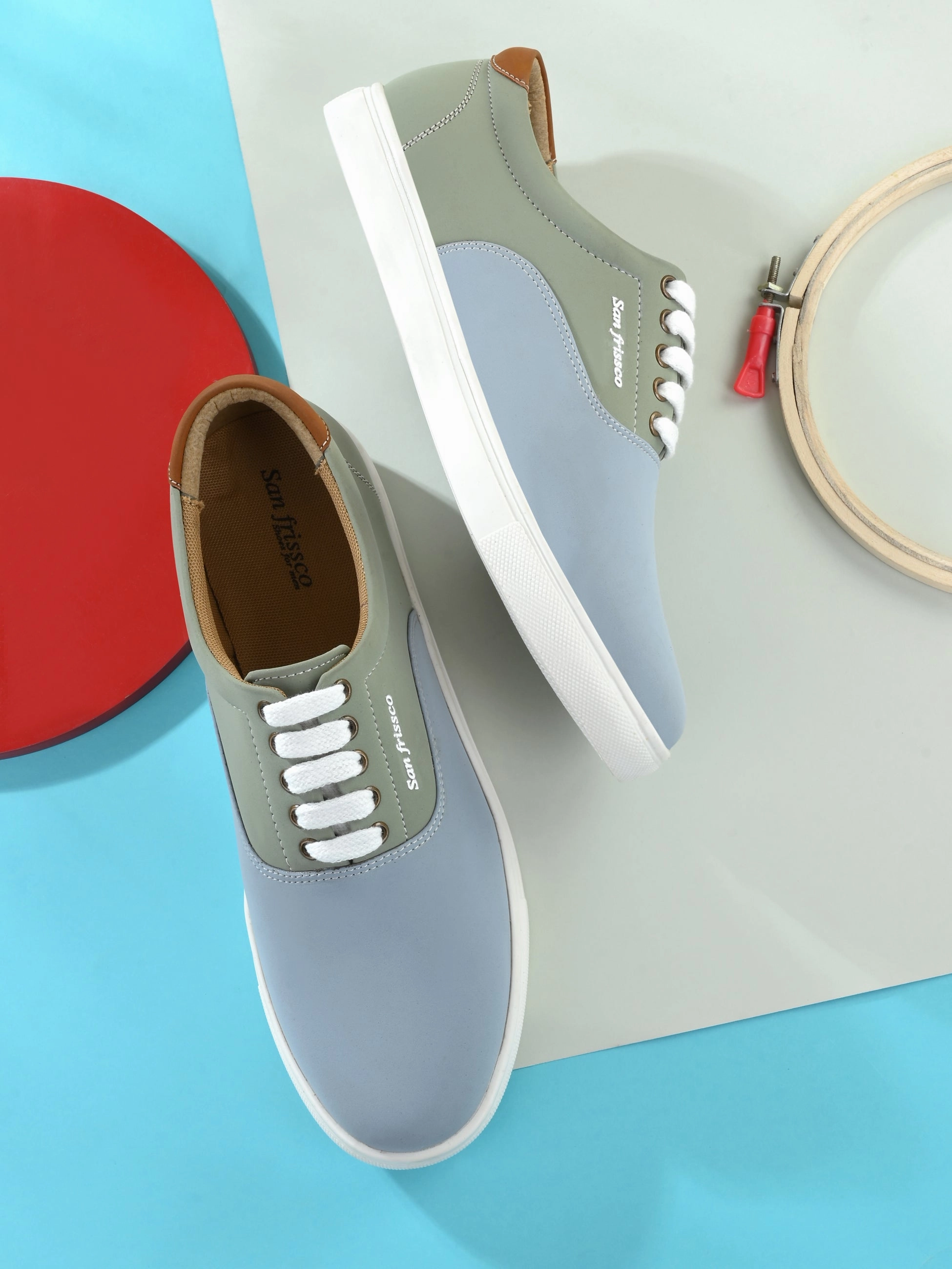 Powercourt Pastel Casual Sneakers Classic Nylon Casual Shoes