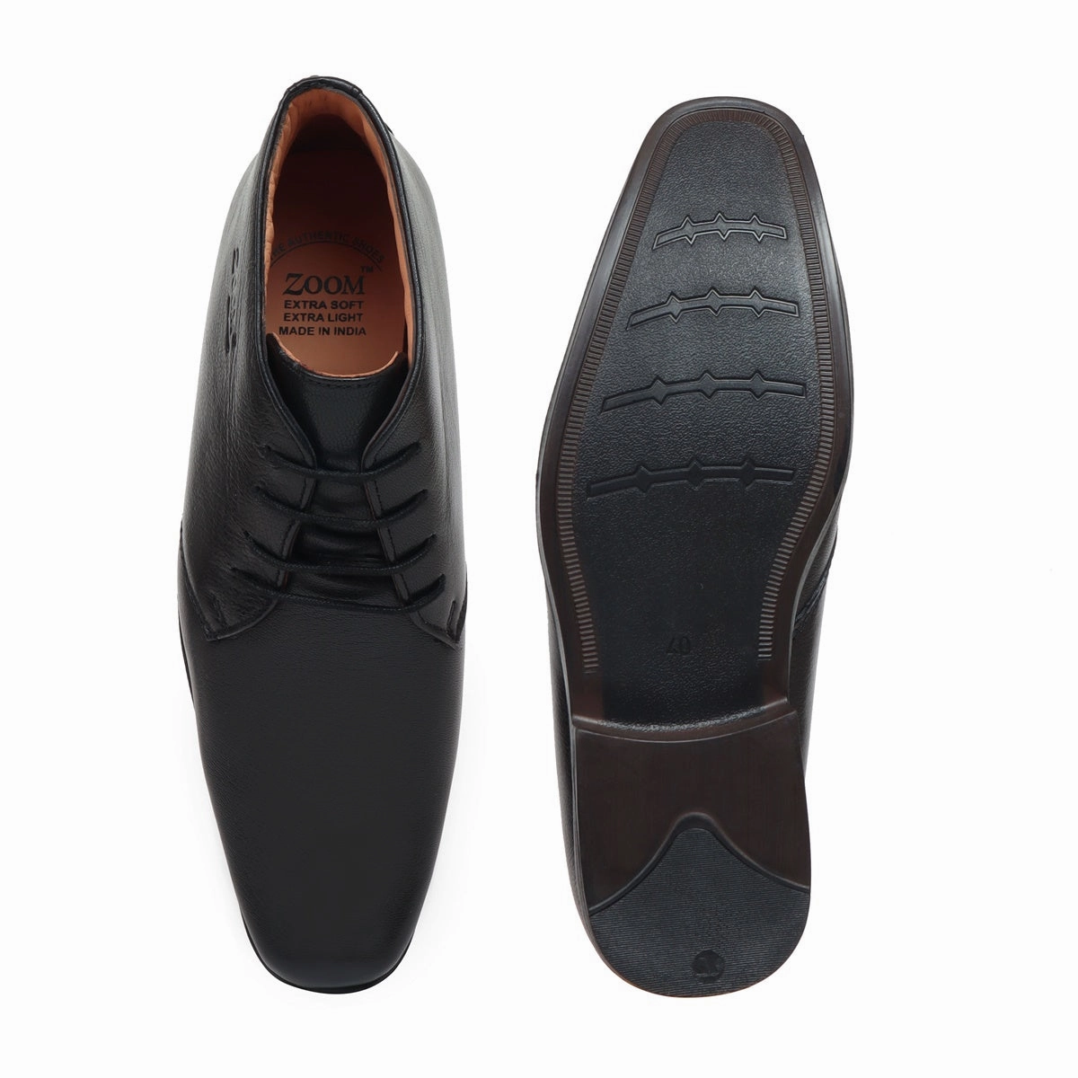 Best Casual Dress Walking Shoes Black Leather Lace up Ankle Boots for Men G  71