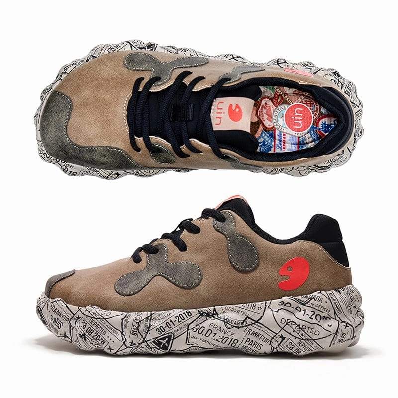 Hill Run Shoes Brown Grey Figueras I Women