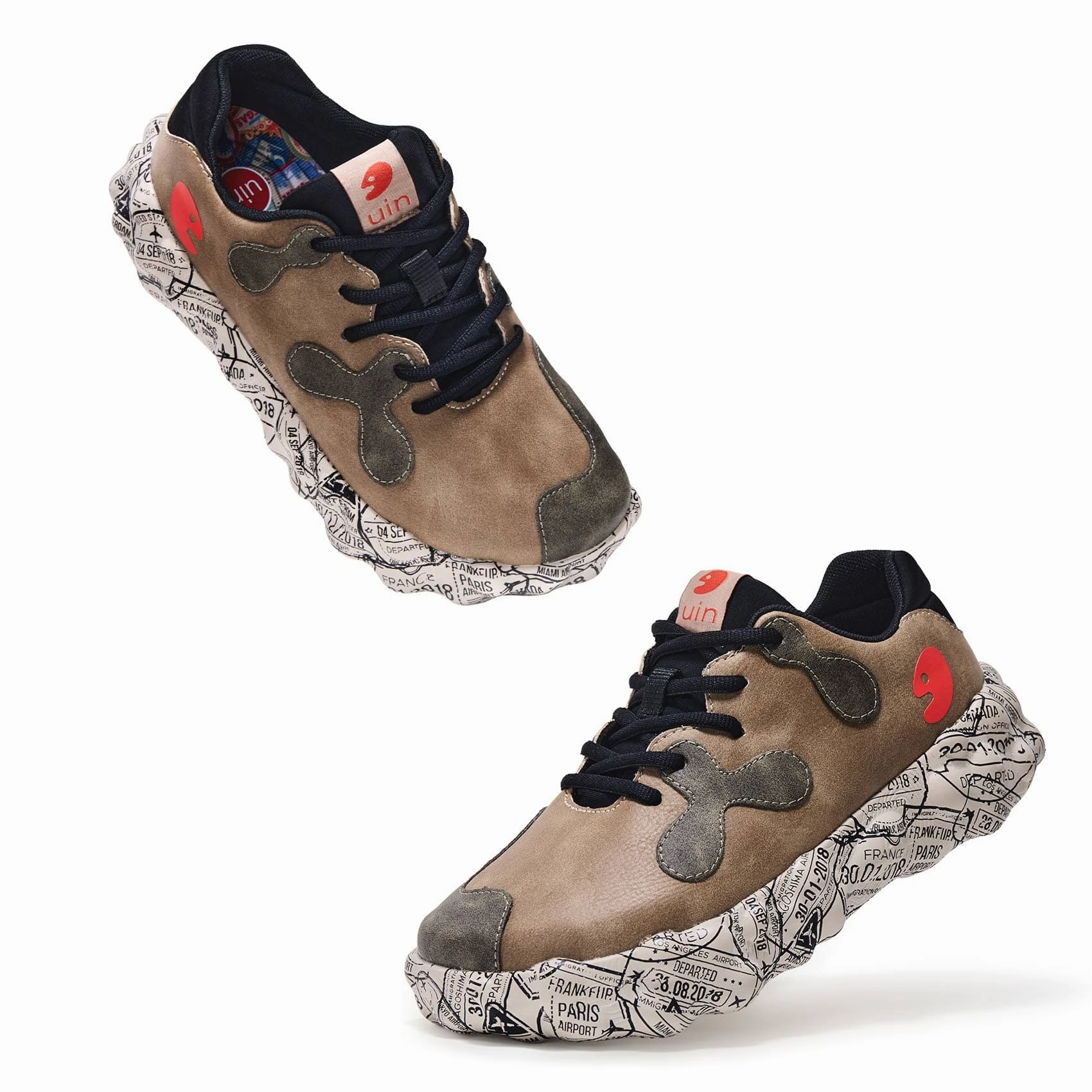 Brown Grey Figueras I Women Good Running Shoes For Heavy Guys