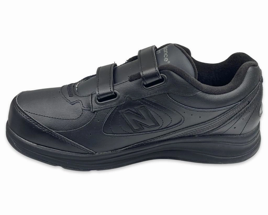 New Balance MW577VK 4E Men's Velcro Walking Shoes In Black Running Shoes For Back Pain