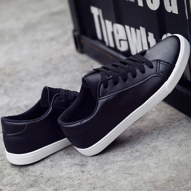 P448 Monza Sneakers Casual Shoes Women Sneakers Leather Lace-Up Canvas Shoes Chunky Sneakers Black White Shoes Ladies Sneakers Tenis Feminino