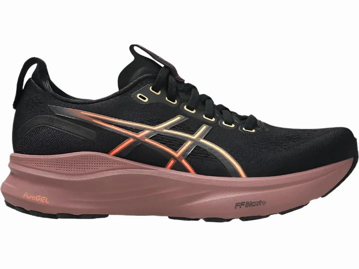 Women's Asics Gel-Kayano 32 - Black/Dark Currant Asics Trail Scout 3 Running Shoe