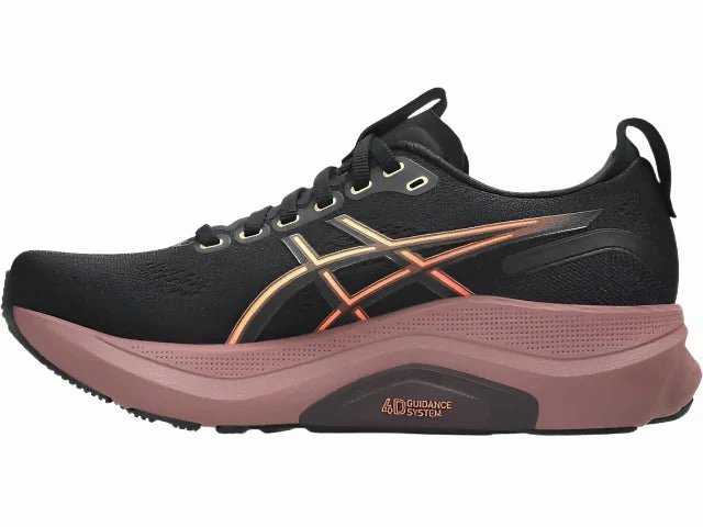 Women's Asics Gel-Kayano 32 - Black/Dark Currant Asics Gel-sileo Running Shoes