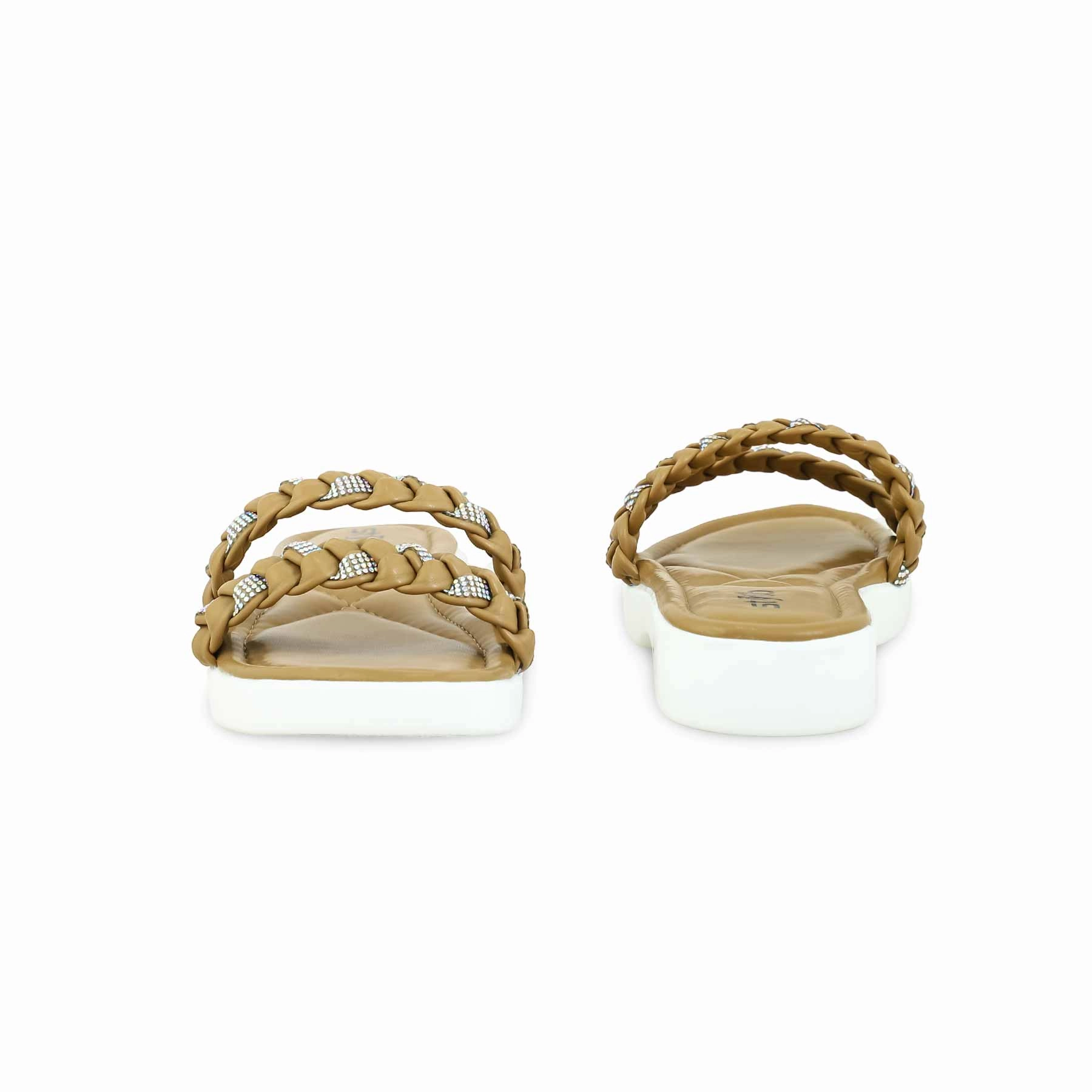 Brown Formal Slipper PU0484 Truck Slippers