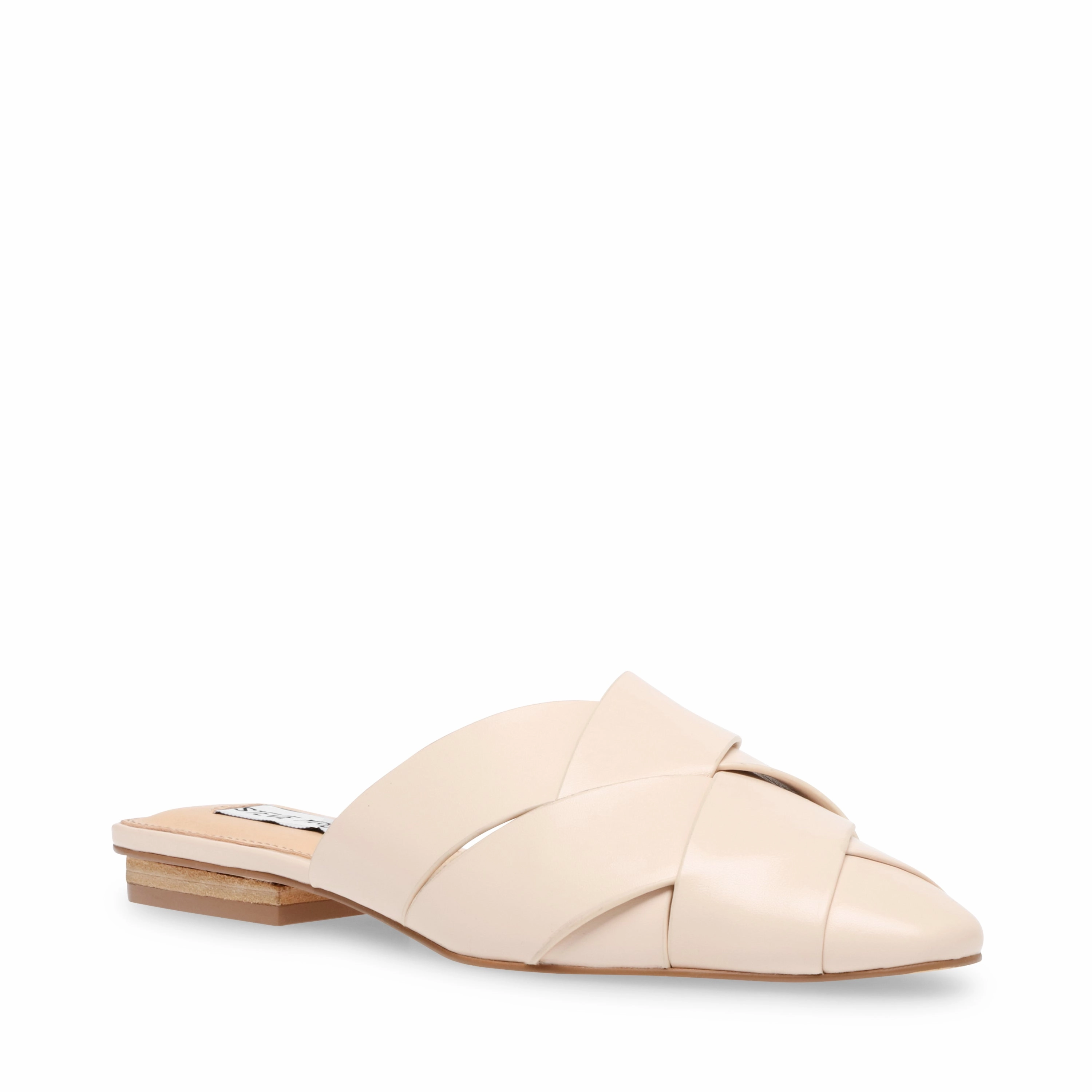 GAMBIT BEIGE Gold Flat Shoes Wide Fit