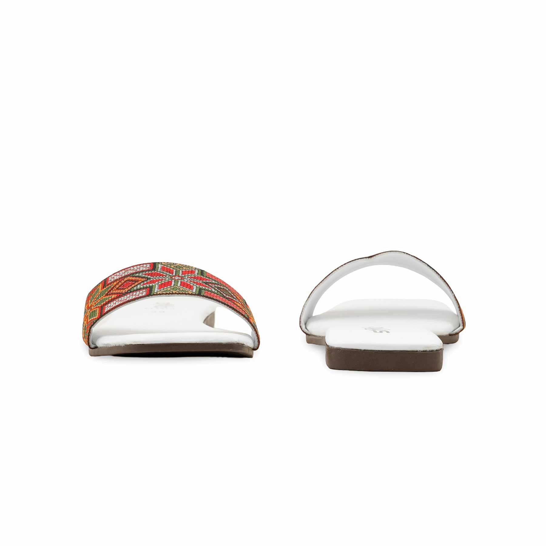 Casual Shoes Combination White Casual Slipper CL1910