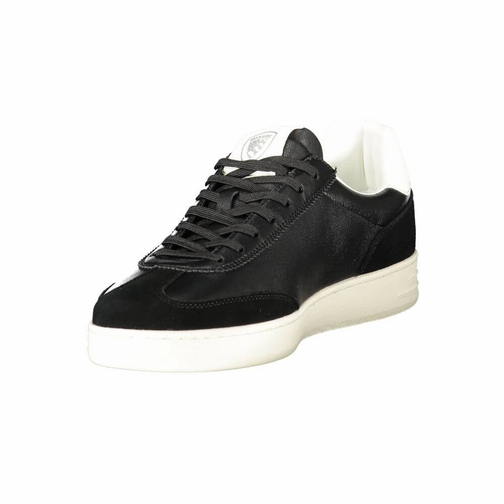 Medicare Sneakers Blauer Black Leather Men Sneaker