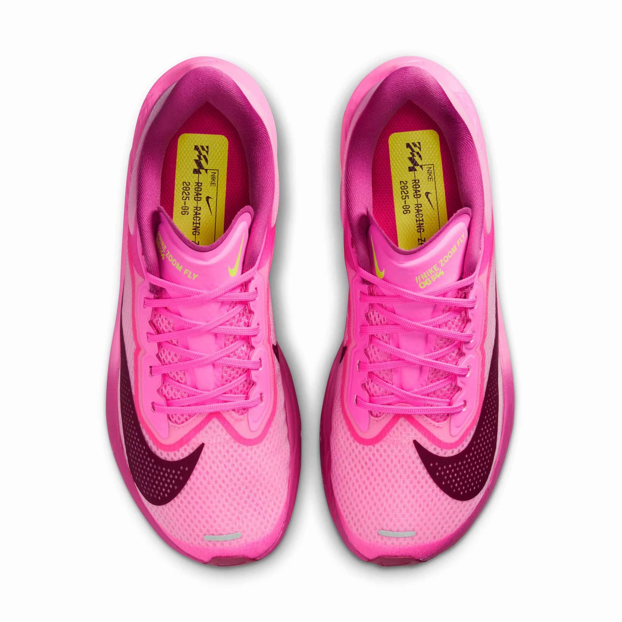 Nike | Women's Zoom Fly 6 Road Running Shoes - Pink Spell/Bordeaux-Crimson Tint Asics Evoride 2 Running Shoes
