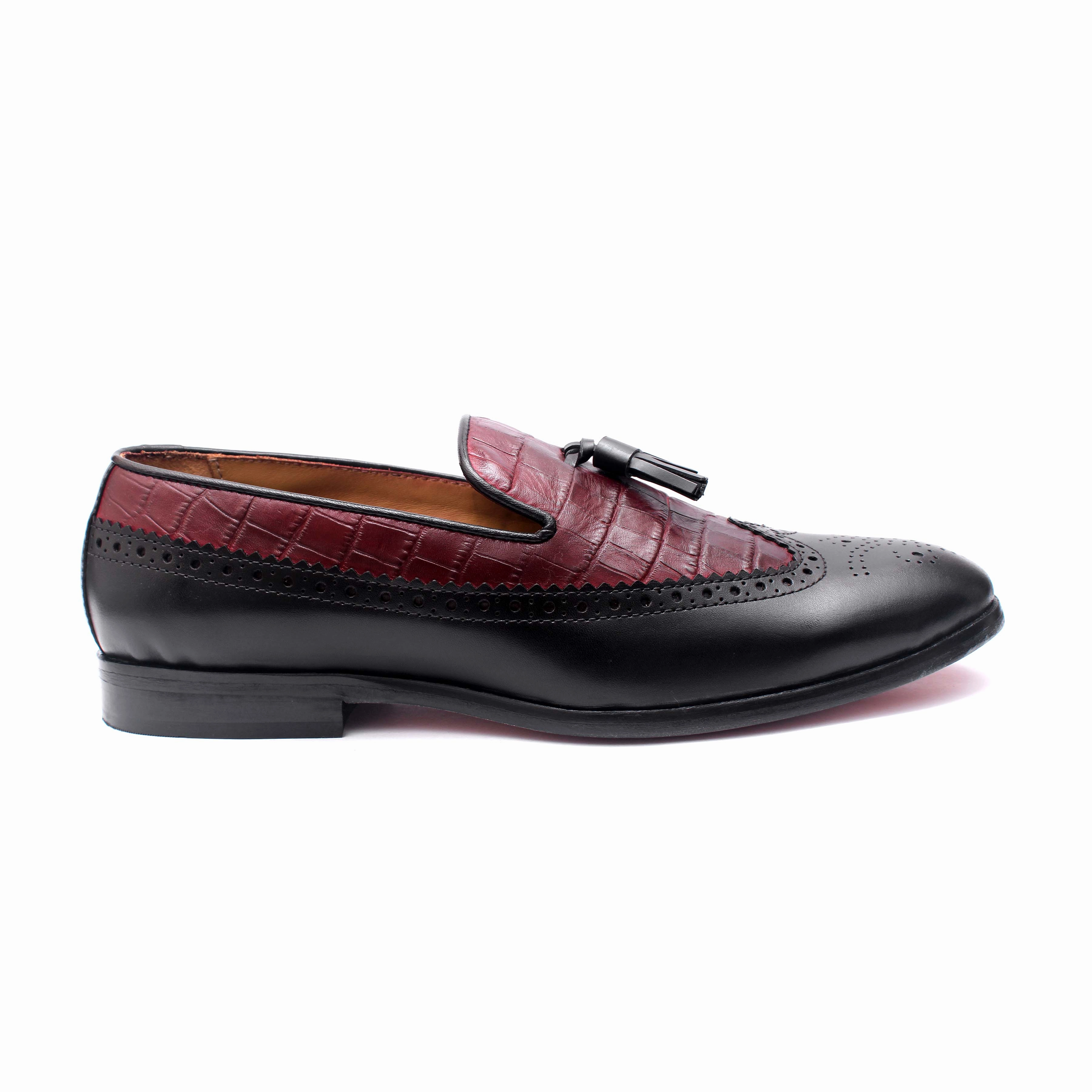 Good Loafers Wingtip Loafers With Tassels