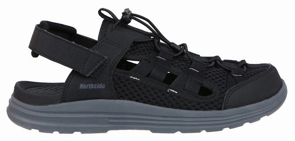 'Northside' Men's Rio Vista Sandals - Black On Running Shoes Sale