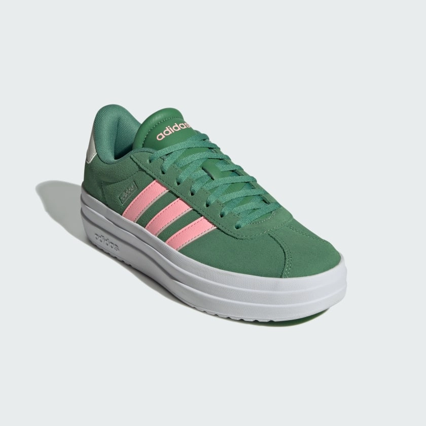 Green Adidas Skate Shoes Women's adidas VL Court Bold Shoes