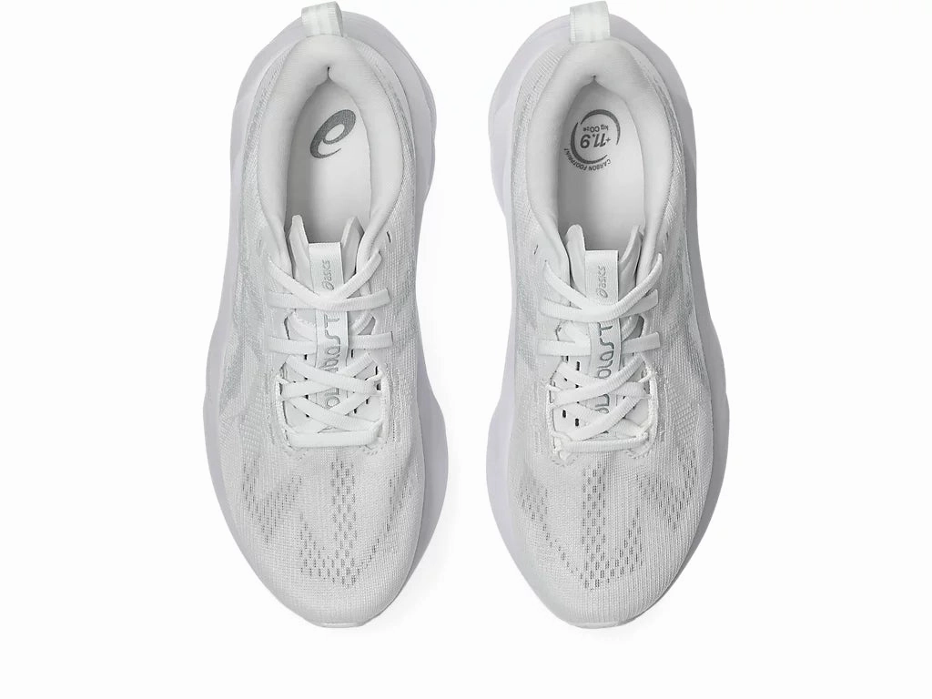 Good Running Shoes Asics Women's Asics Novablast 5 - White/Piedmont Grey