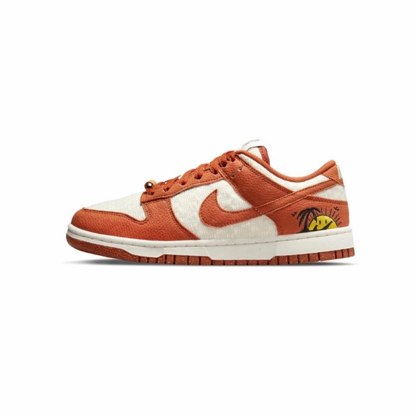 Women's Dunk Low Sun Club Burnt Sunrise Orange Sail Black Vivid Green Barn Sunrise Asics Gel Nimbus 18 Shoes