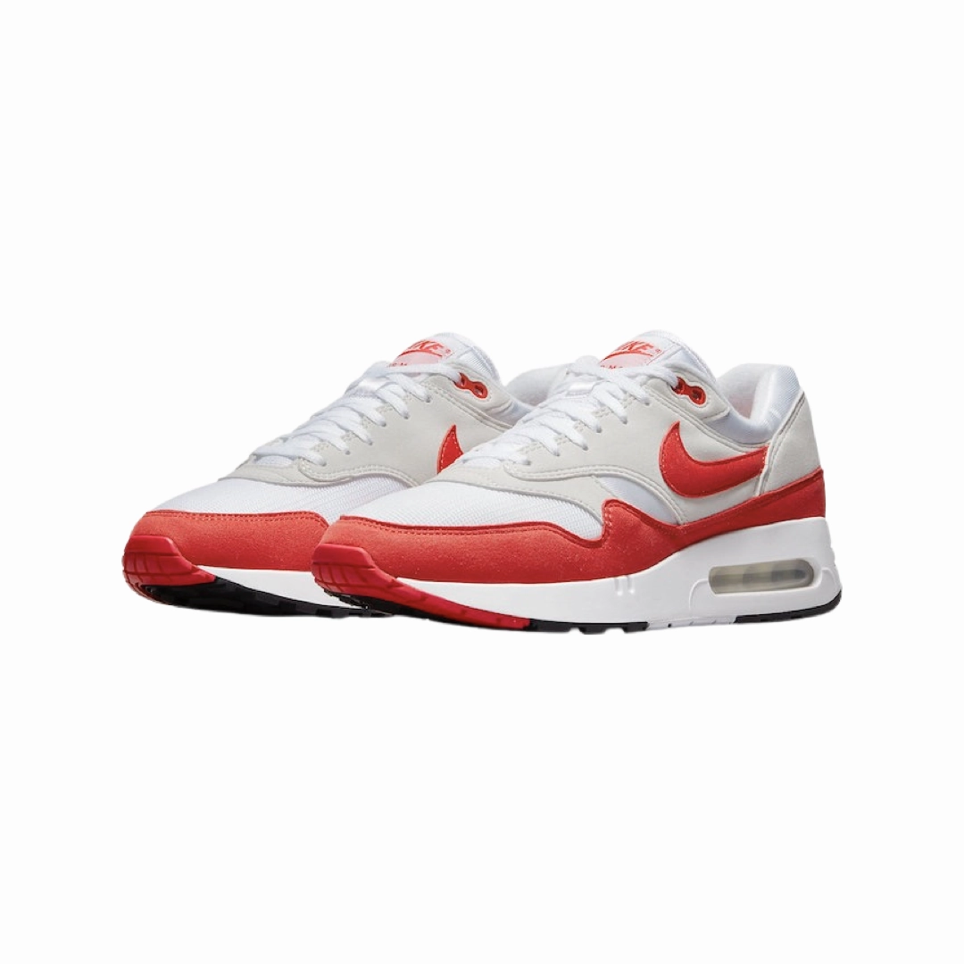Women's Nike Air Max 1 86 OG White University Red Asics Split Second 8 Wrestling Shoes