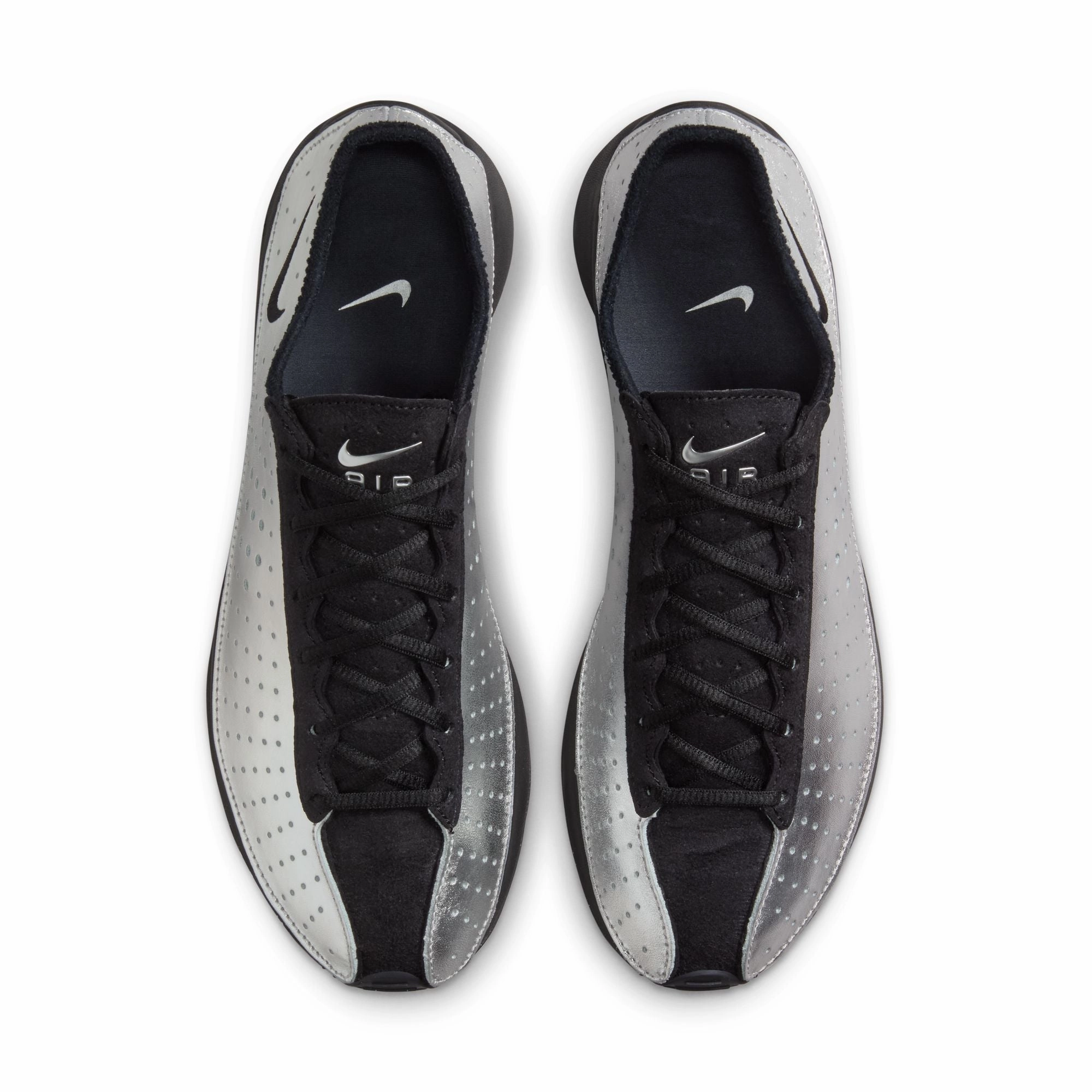 Women's Nike Air Superfly Metallic Silver/Black-Anthracite-Volt IB5824-001 Classic Asics Cheer Shoes
